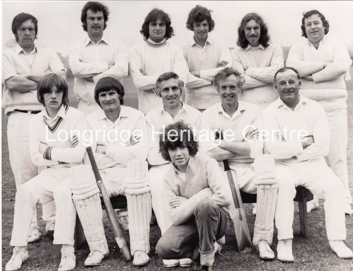 407B - Longridge Second XI cricket team - Winners of Bancroft Shield  - 1975